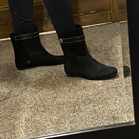 Vicini suede/leather boot. Made in Italy. Sz. 37.5 - Picture 13 of 16